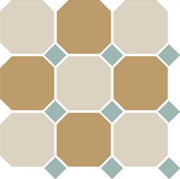 4416+03 OCT13-B White 16 Yellow 03 Turquoise 13 Dots 30x30