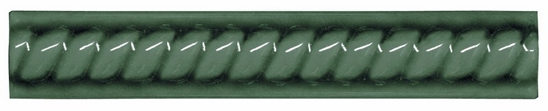 Trenza PB C/C Verde Oscuro 2,5x15