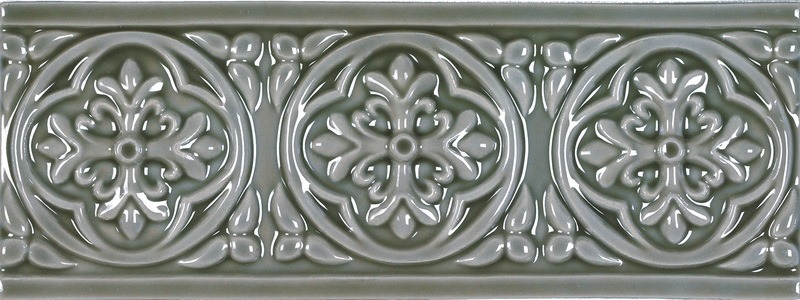 Бордюр Relieve Palm Beach Eucalyptus 7,5x19,8