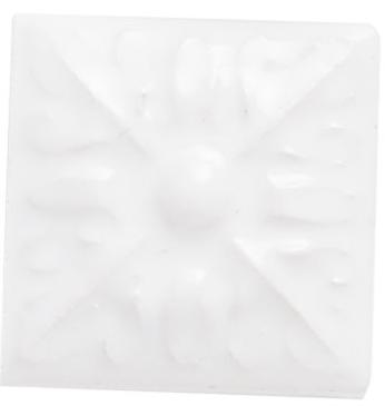 Вставка Relieve Flor № 2 Snow Cap 3x3