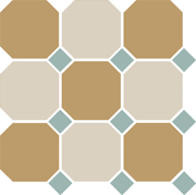 4403+16 OCT13-A Yellow 03 White 16 Turquoise 13 Dots 30x30