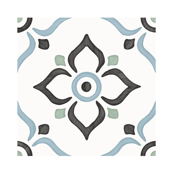 Harmony Tanger Blue Garden 12,3X12,3
