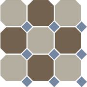 4401+29 OCT11-A Beige 01 Coffe Brown 29 Blue Cobalt 11 Dots 30x30