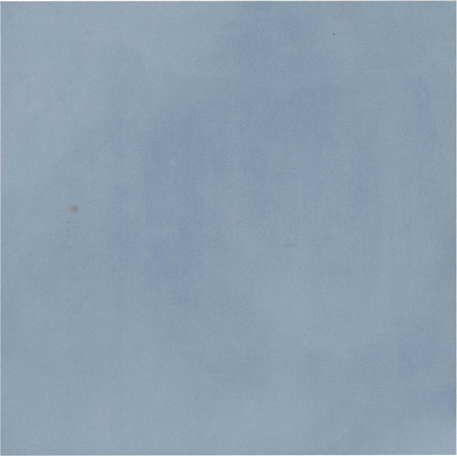 Uni Bleu Paon 15x15