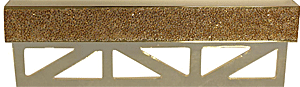 Профиль Li Crystal sand SW Gold 1,1х1,1х250