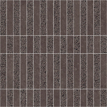 MOSAIC RUG EBONY 30x30
