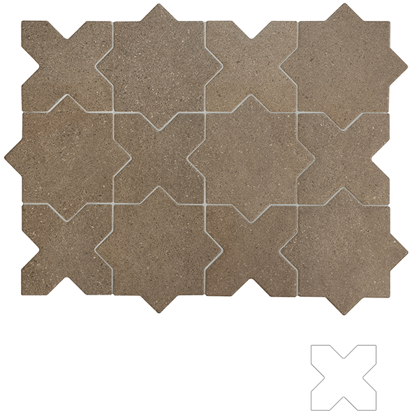 32734 CROSS COFFEE 12x12